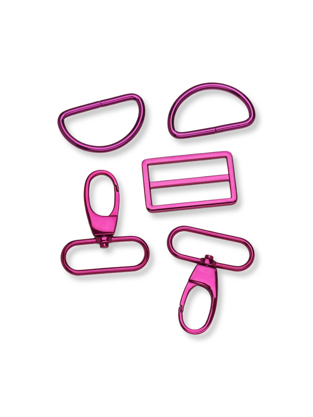 J&amp;J Hardware Set 38mm pink