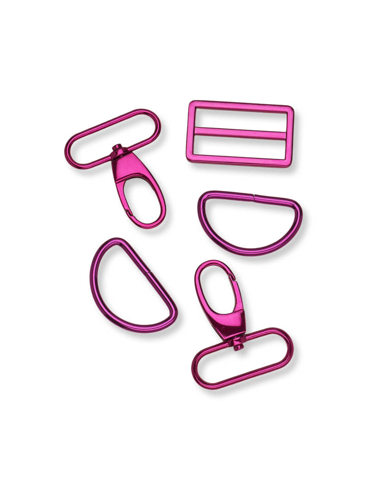 J&amp;J Hardware Set 38mm pink