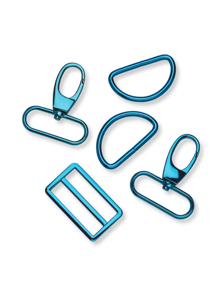 J&amp;J Hardware Set 38mm blau