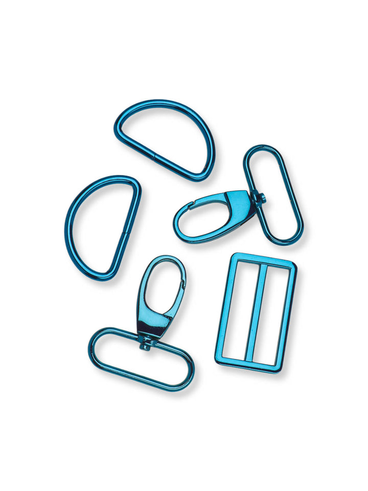 J&amp;J Hardware Set 38mm blau