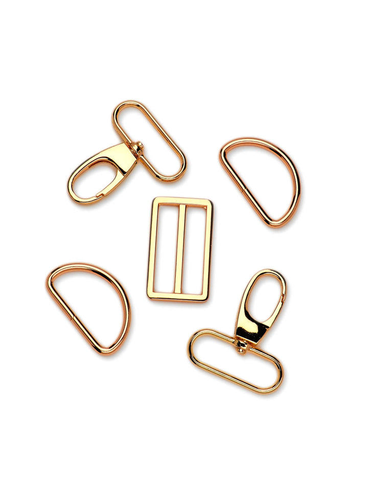 J&amp;J Hardware Set 38mm gold