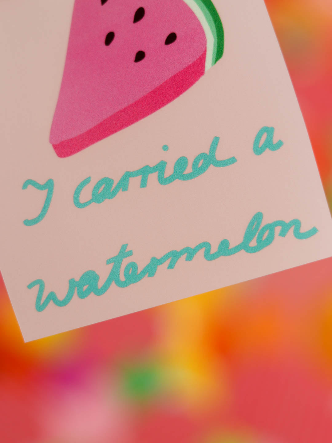 J&amp;J Bügelbild Melon