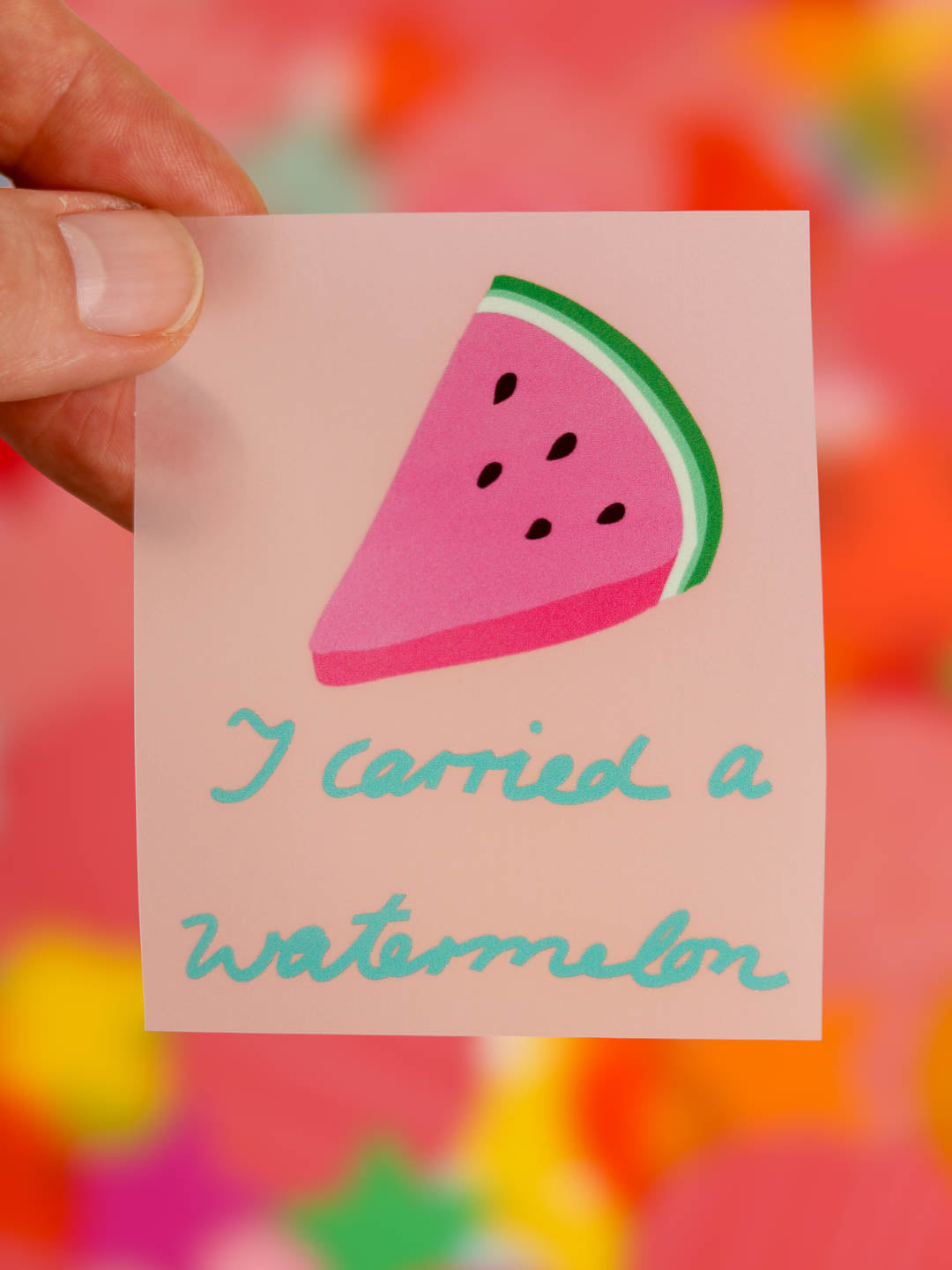 J&amp;J Bügelbild Melon