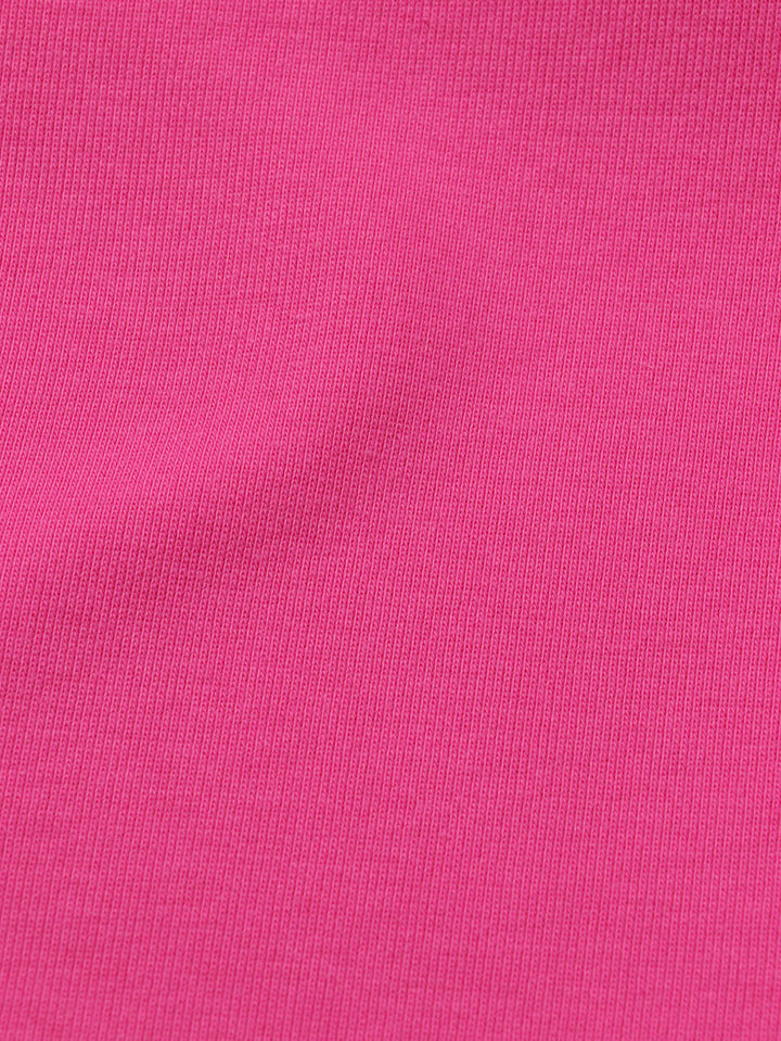 J&amp;J Kuschelsweat uni pink extrabreit