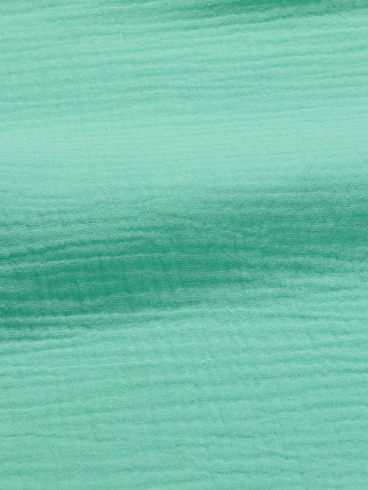 J&amp;J Musselin uni aqua