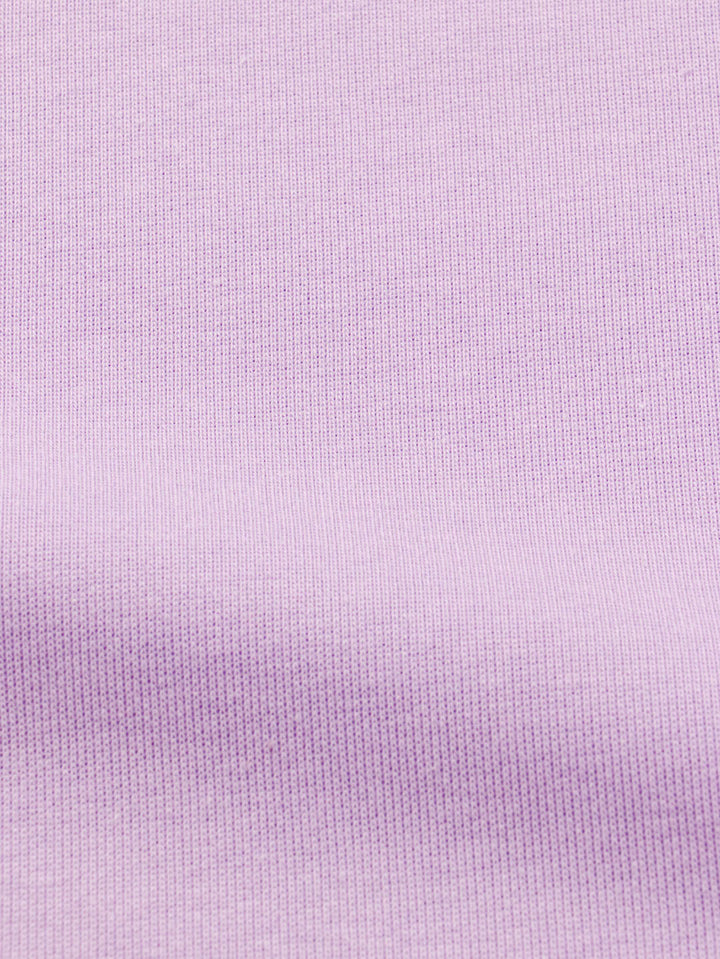 J&amp;J Kuschelsweat uni flieder extrabreit