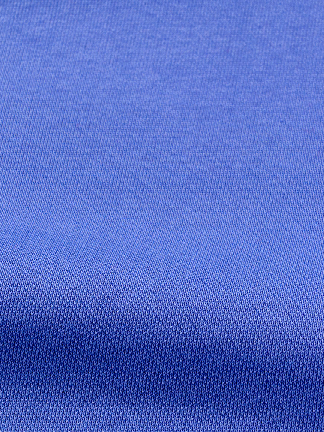 J&amp;J Kuschelsweat uni blueberry extrabreit