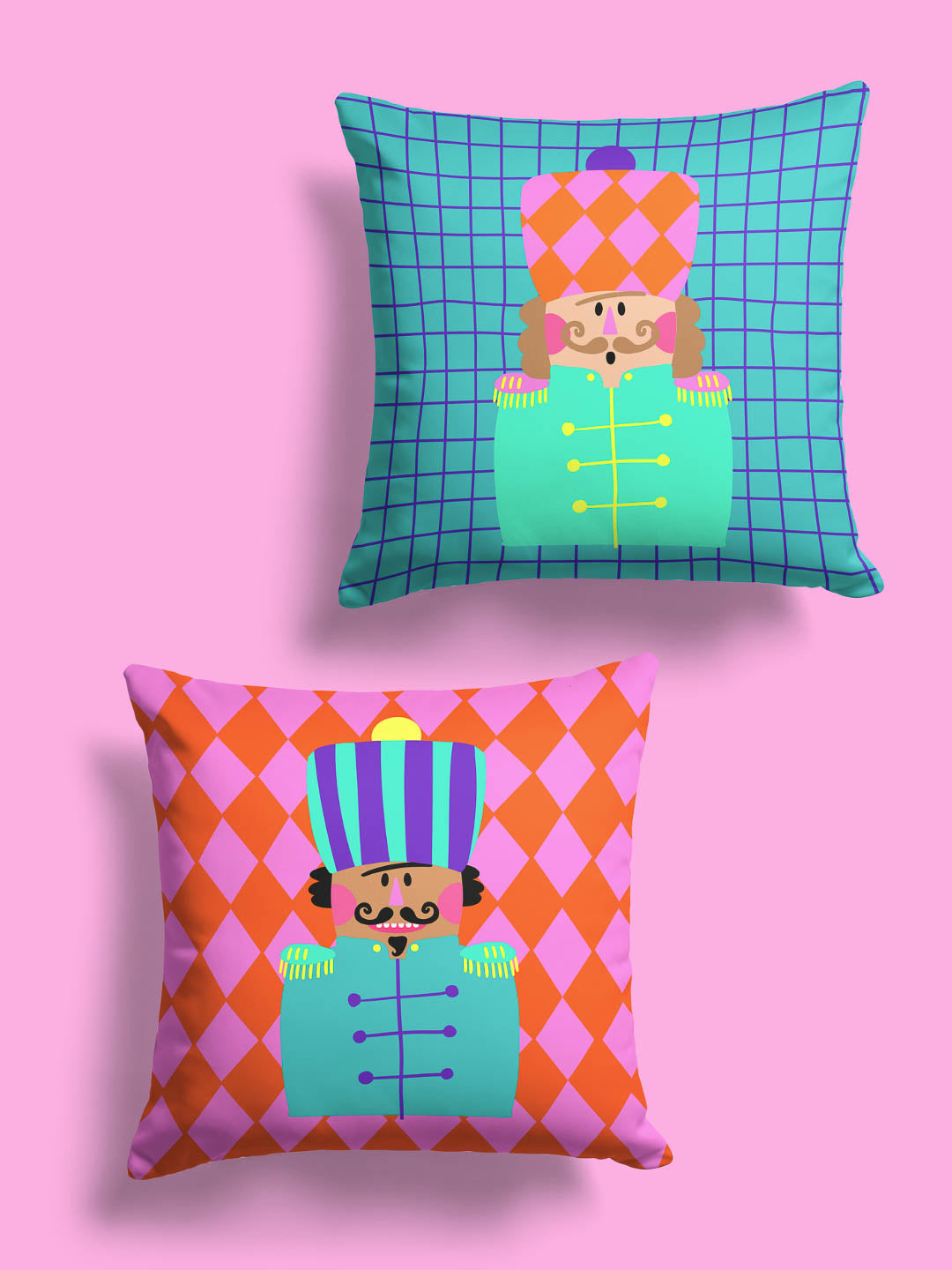 J&J Bio French Terry Panel Nutcracker