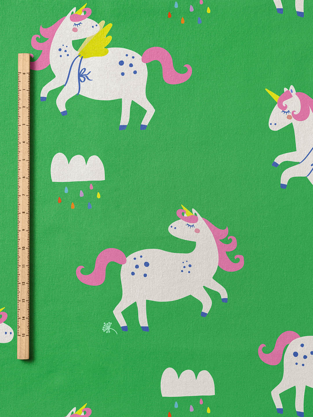 J&amp;J Jersey Unicorn Squad hellgrün
