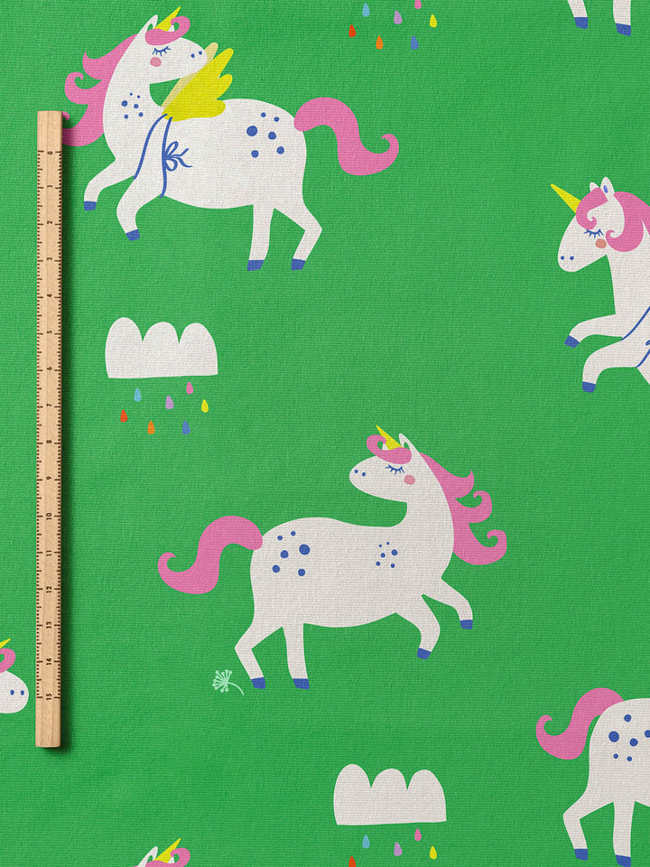 J&amp;J Jersey Unicorn Squad hellgrün