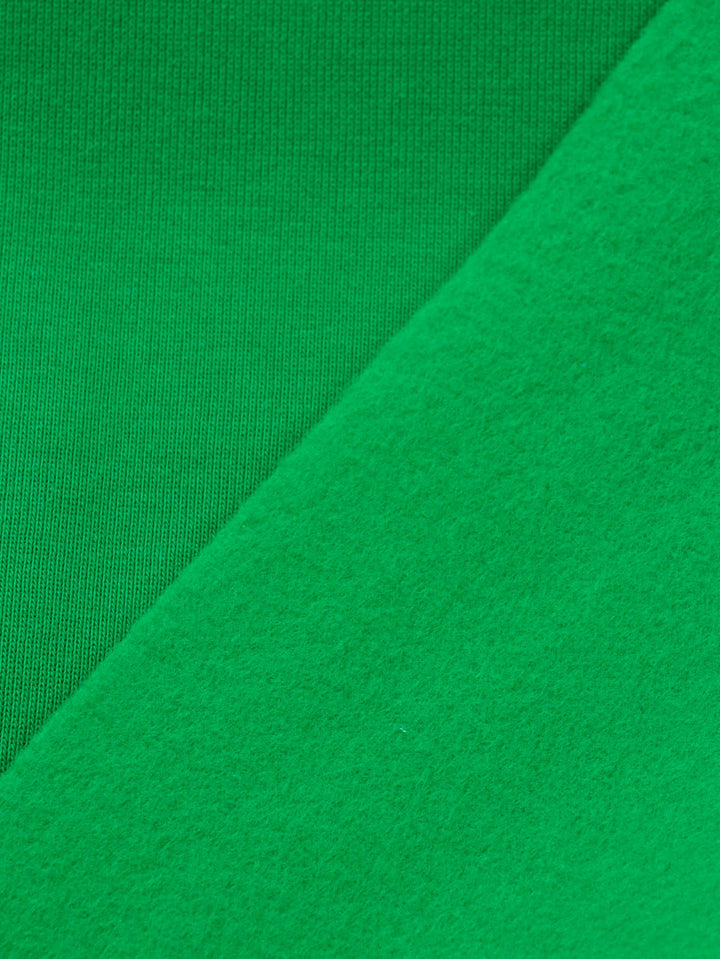 J&amp;J Kuschelsweat uni grün extrabreit