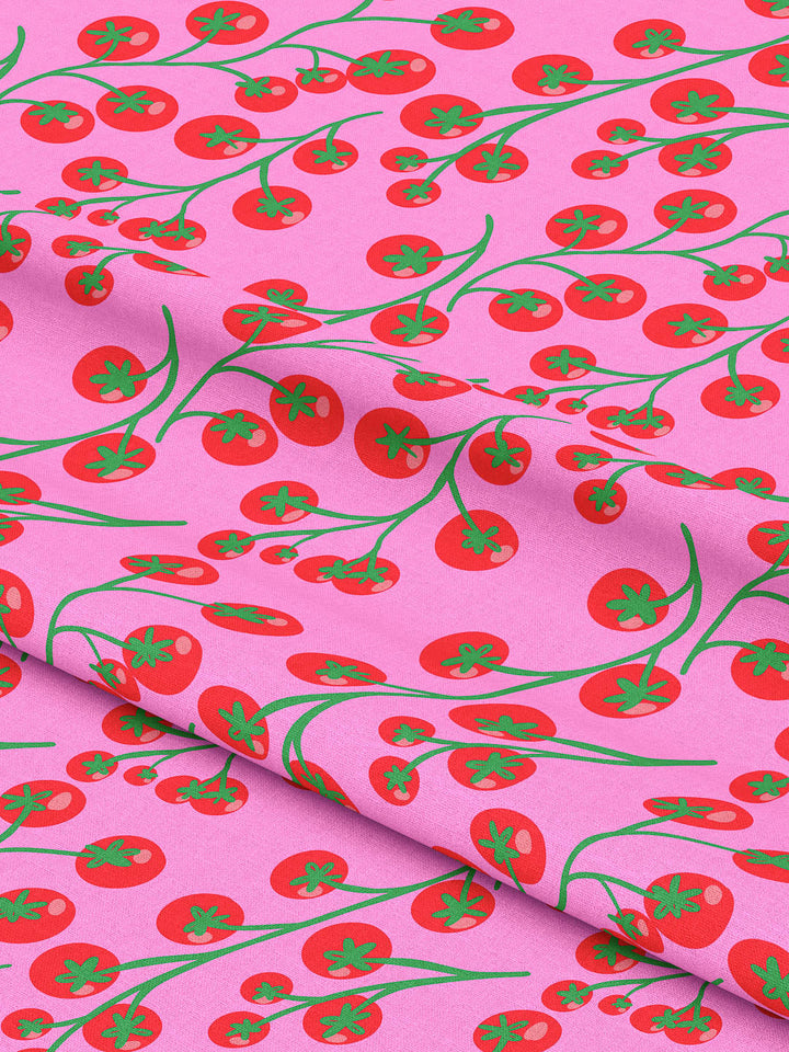 J&amp;J Canvas Tomato pink