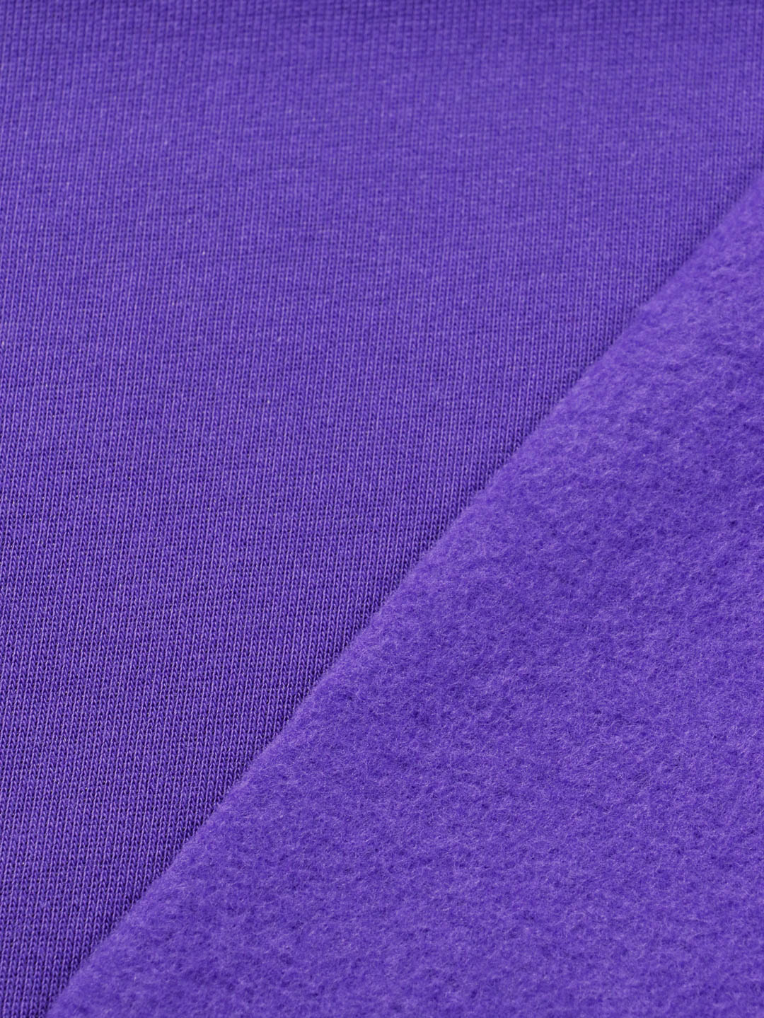 J&amp;J Kuschelsweat uni lila extrabreit