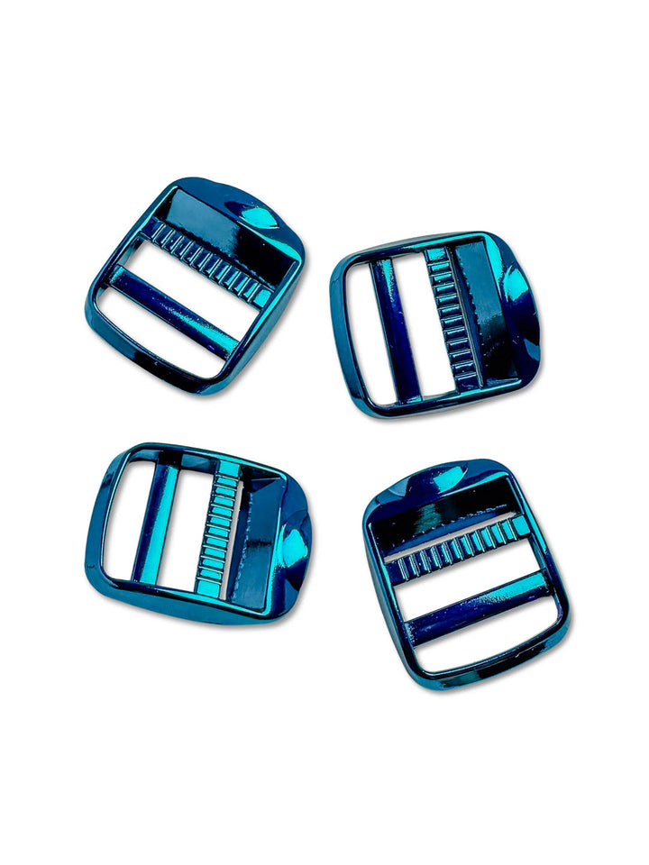 J&amp;J Klemmschnallen 25mm blau