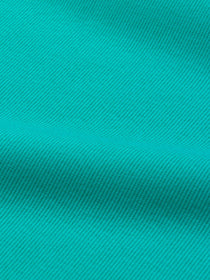 J&J Rippjersey uni | Bündchen emerald extrabreit