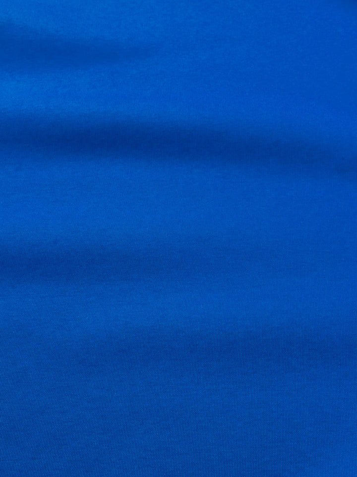 J&amp;J Kuschelsweat uni blau extrabreit