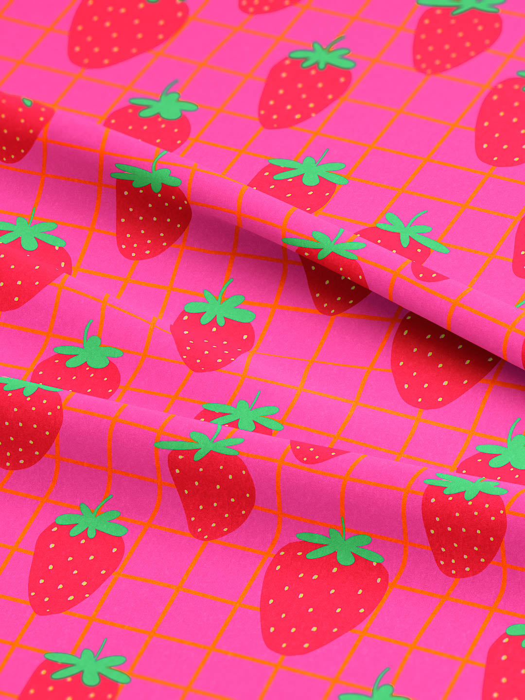 J&J Bio Jersey Yummy Grid magenta