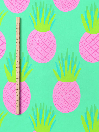 J&J Bio BW-Modal Jersey Pineapple aqua