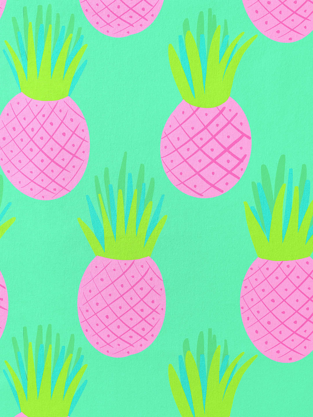 J&J Bio BW-Modal Jersey Pineapple aqua