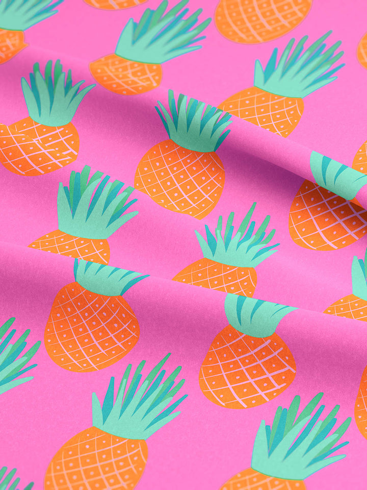 J&amp;J Bio Jersey Pineapple pink