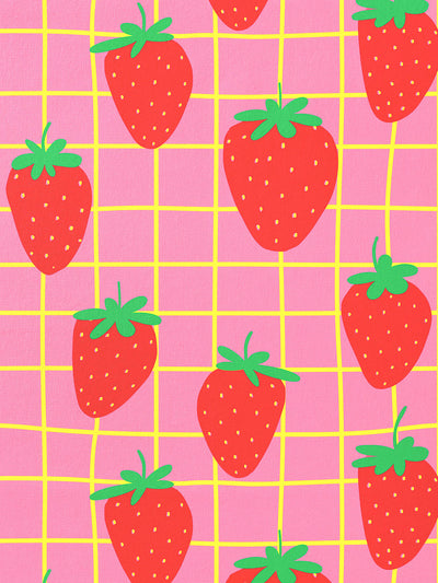 J&J Bio Jersey Yummy Grid rosa