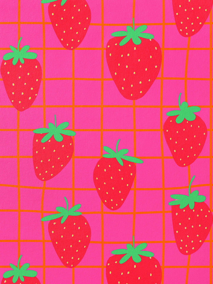 J&amp;J Bio Jersey Yummy Grid magenta