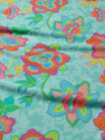 J&J Bio Frottee fabulous Flowers aqua