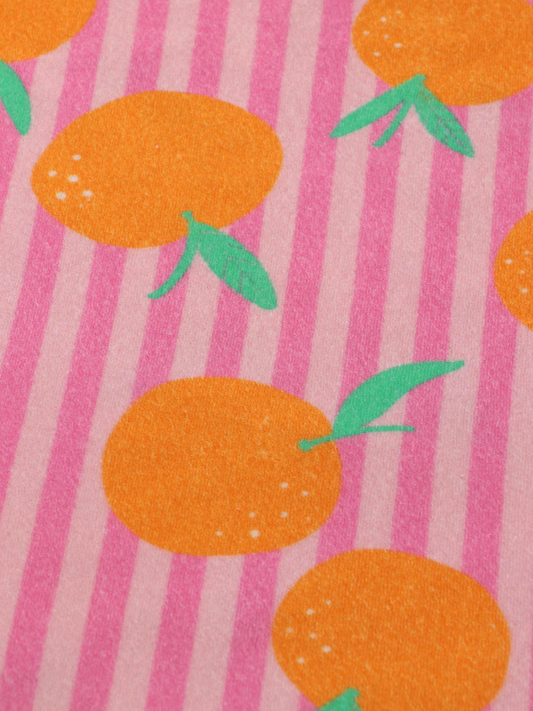 J&J Bio Frottee Stripez'n Tangerines rosa