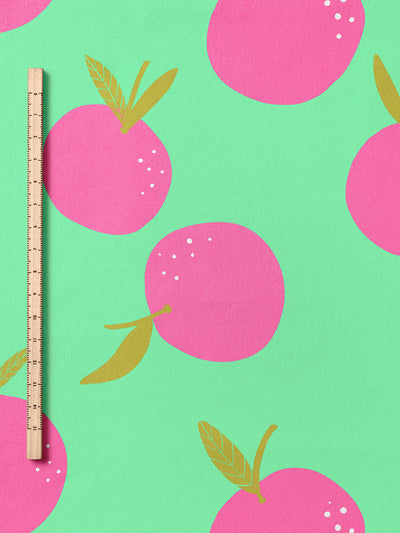 J&J Bio BW-Modal Jersey Sweet Tangerines aqua