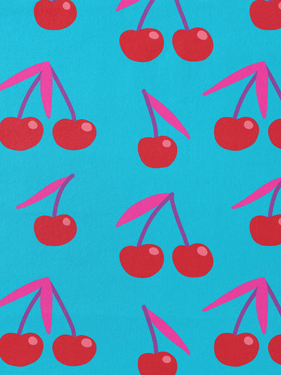 J&J Bio Jersey Cherry Lady helltürkis