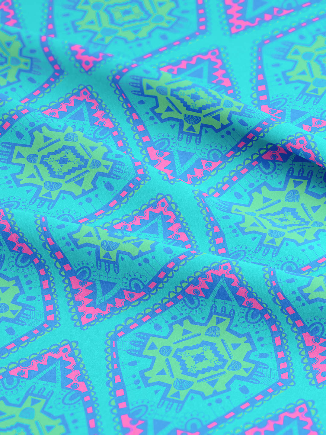 J&J Bio BW-Modal Jersey Boho Vibes türkis