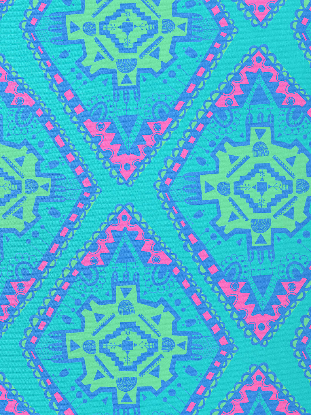 J&J Bio BW-Modal Jersey Boho Vibes helltürkis