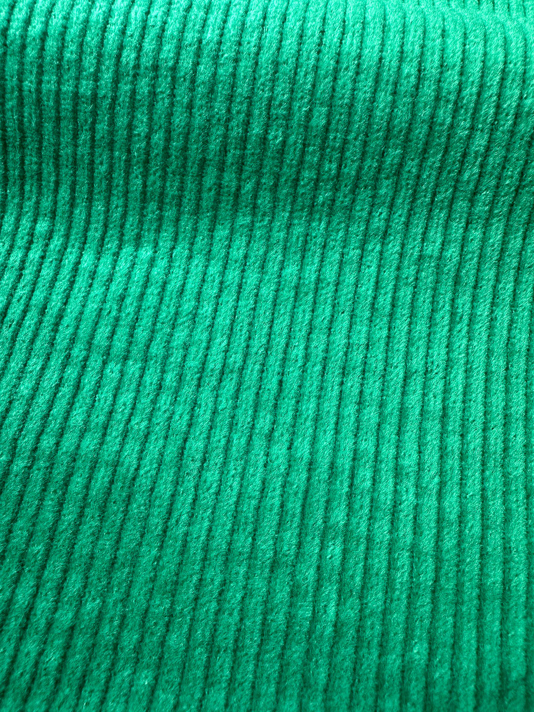 J&J Cord Uni 6W Stretch smaragd