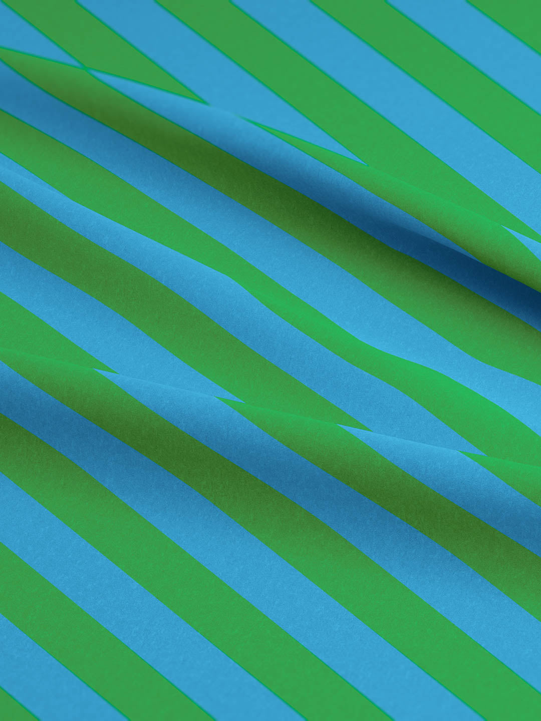 J&J Bio BW-Modal Jersey Baby Diagonalz grün türkis