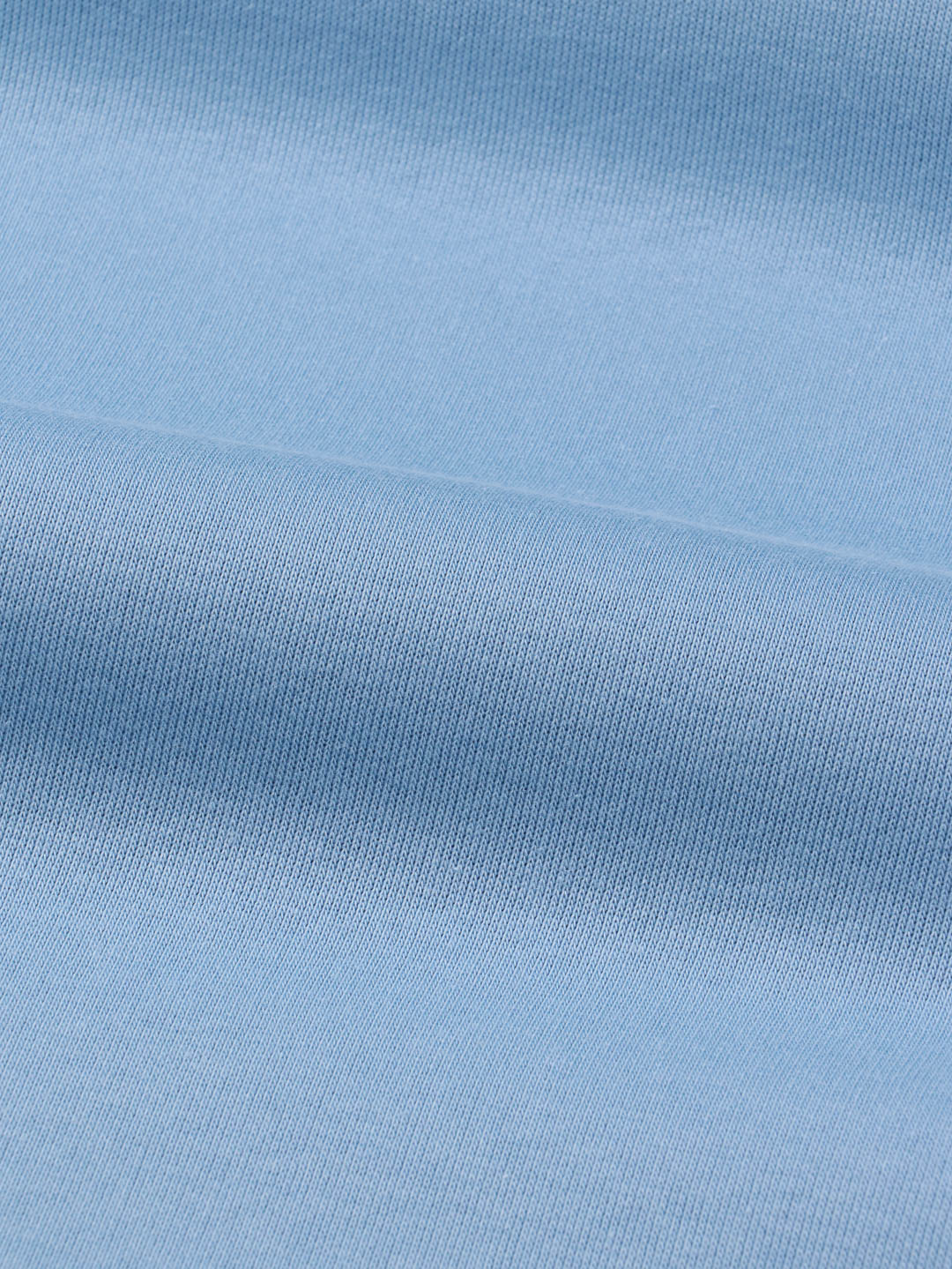 J&J Kuschelsweat uni sky extrabreit