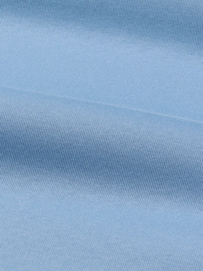 J&J Kuschelsweat uni sky extrabreit