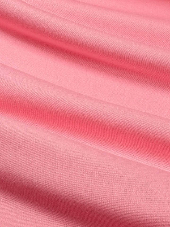 J&amp;J Kuschelsweat uni rose extrabreit