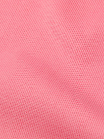 J&J Rippjersey uni | Bündchen rose extrabreit
