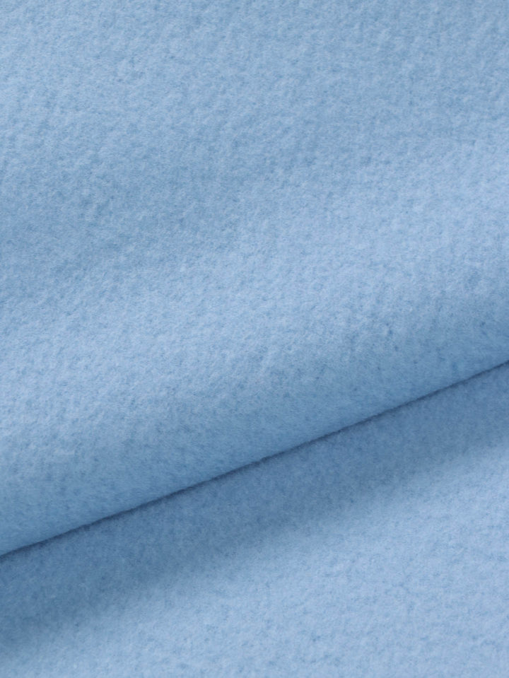 J&amp;J Kuschelsweat uni sky extrabreit