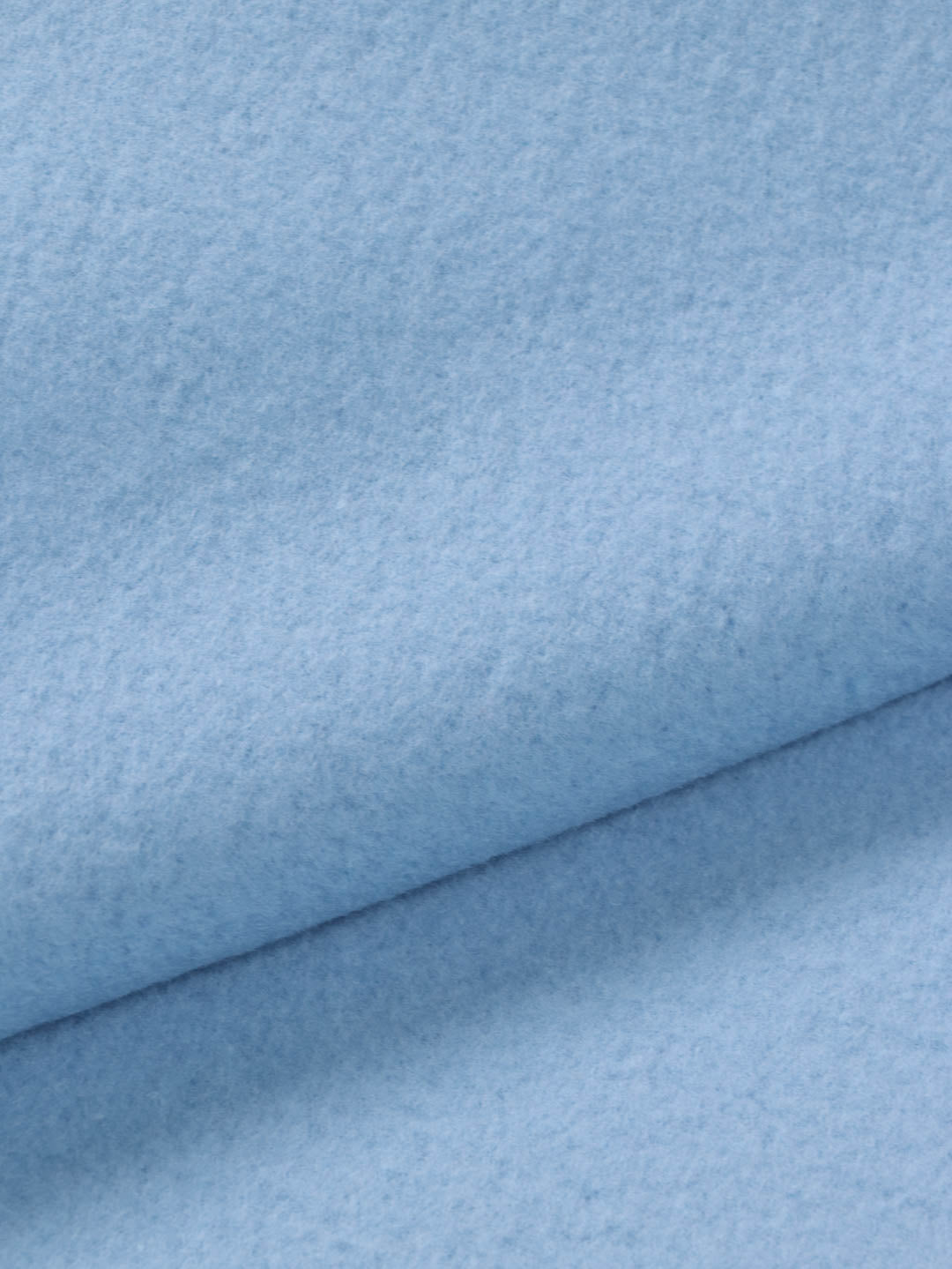 J&J Kuschelsweat uni sky extrabreit