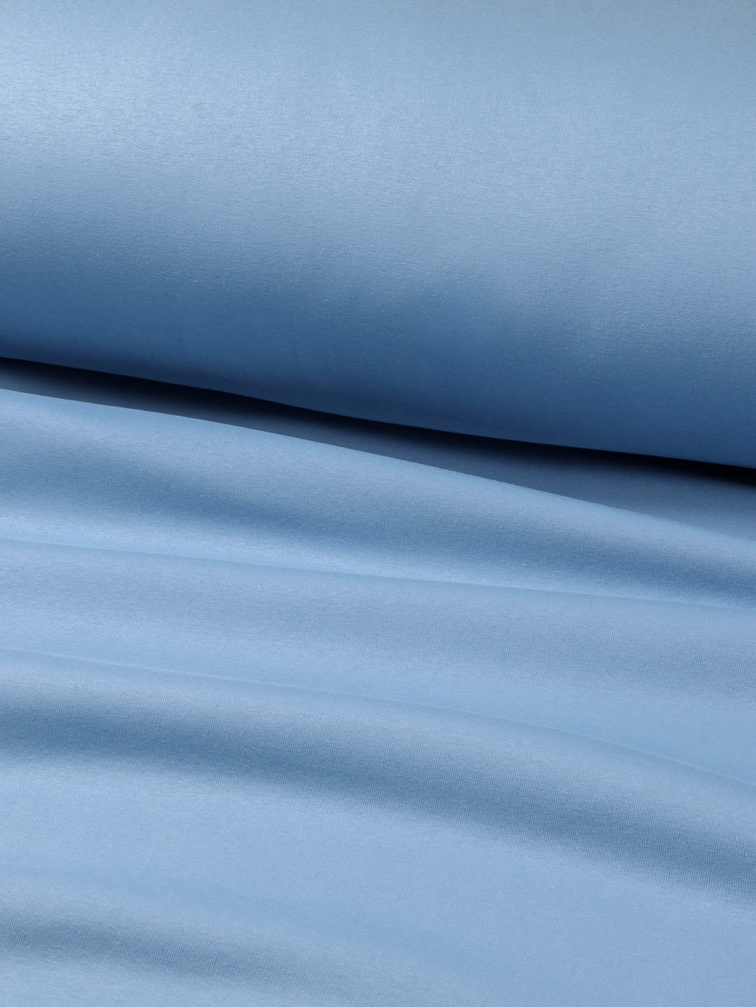 J&J Kuschelsweat uni sky extrabreit