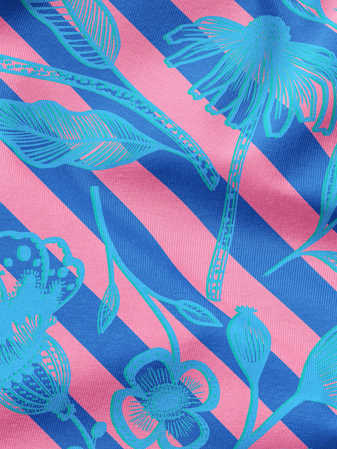 J&J Bio Kuschelsweat Big Bouquet royal