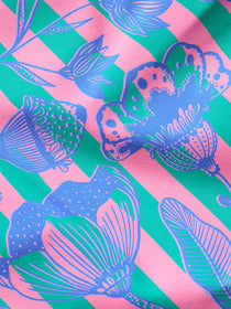 J&J Bio Kuschelsweat Big Bouquet rosa