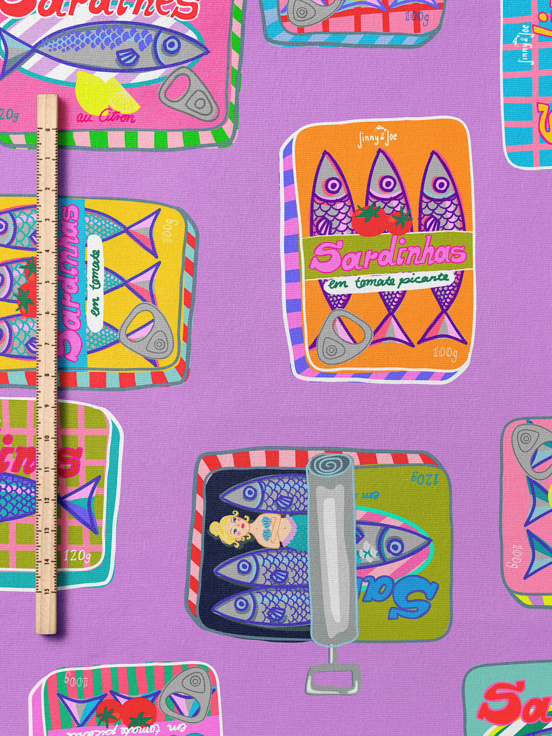 J&J Bio Jersey Sauve les Sirenes lilac