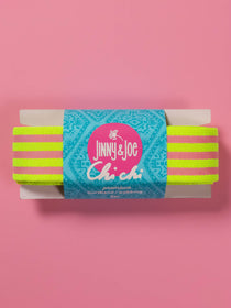 J&J Gurtband Premium 38mm Doubleface neon gelb rosa