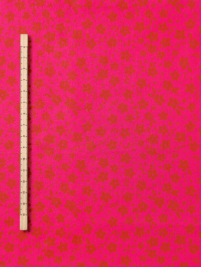 J&J Bio Jersey Petite Fleurs rot