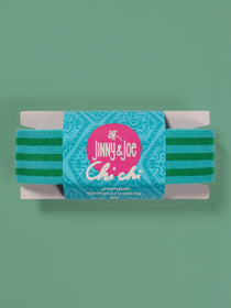 J&J Gurtband Premium 38mm Doubleface türkis grün