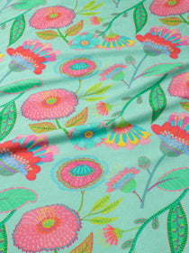 J&J Bio Frottee Paradise Petals aqua