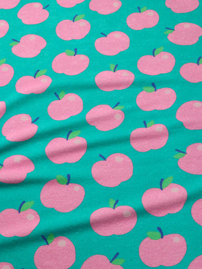 J&J Bio Frottee Wiggly Apples emerald