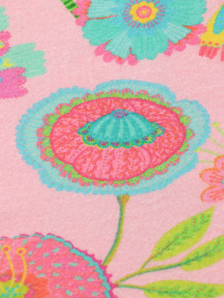 J&amp;J Bio Stretch Frottee Paradise Petals hellrosa